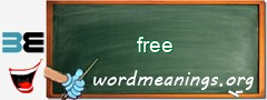 WordMeaning blackboard for free